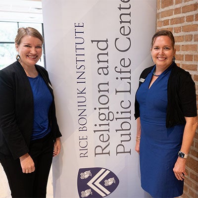 Rachel Schneider and Elaine Howard Ecklund