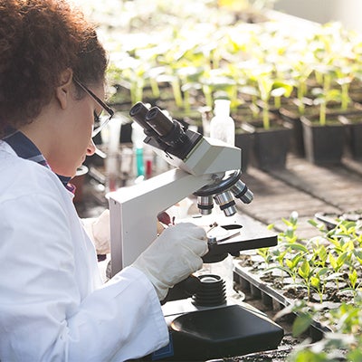 female scientist