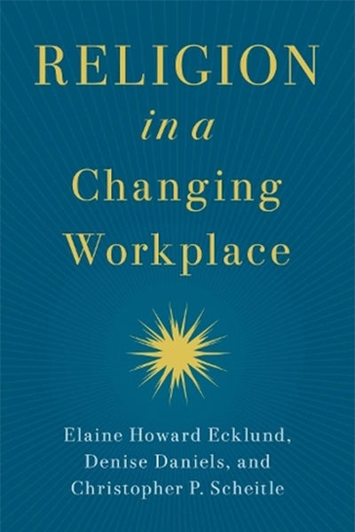 book cover "Religion in a Changing Workplace"