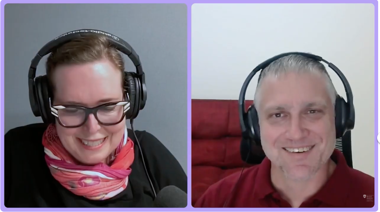 Elaine Howard Ecklund and Justin Meyers