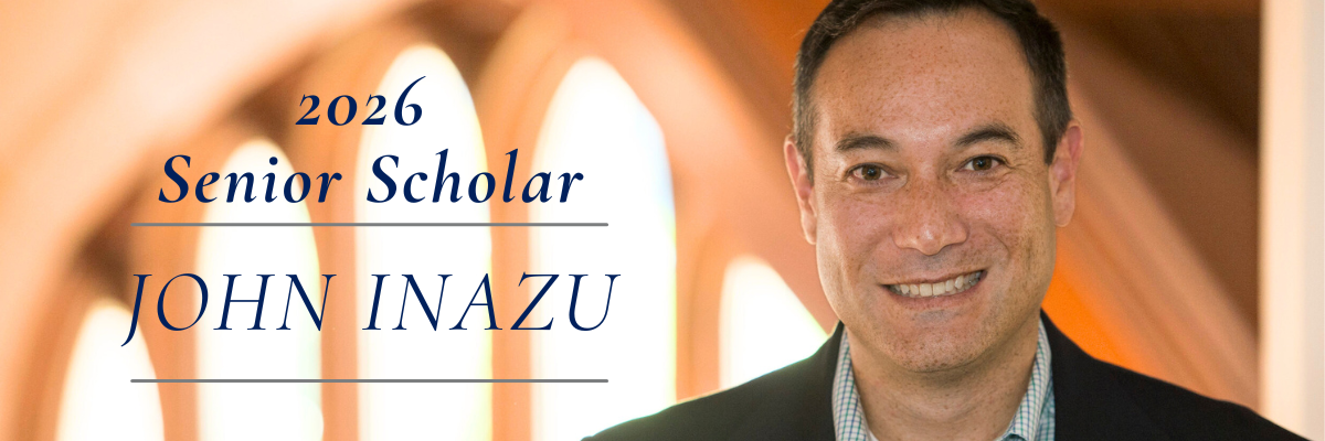 2026 Boniuk Institute Senior Scholar John Inazu