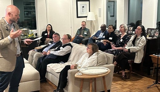 religious and civic leader gathering 
